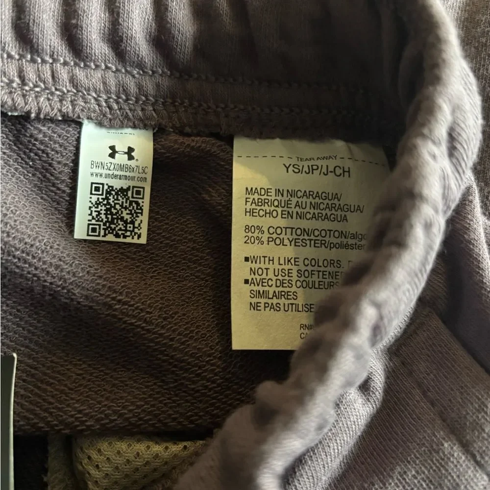Under Armour boys rival terry  Shorts